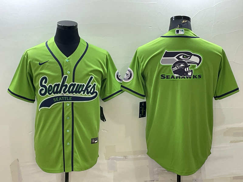 Men's Seattle Seahawks Green Jersey